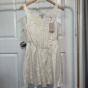 Birdy Grey Cream corset Dress